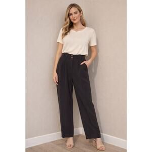 Vintage BEAU GESTE High Waisted Tapered Ankle Pants Size 8 EUC Tailored Minimal